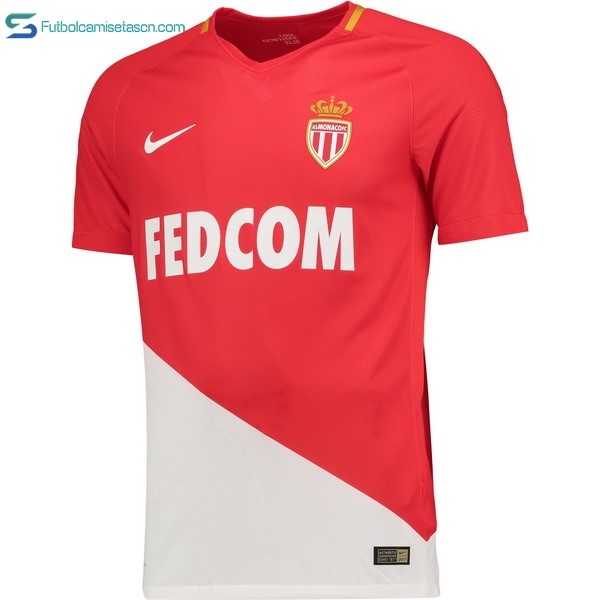 Camiseta AS Monaco 1ª 2017/18